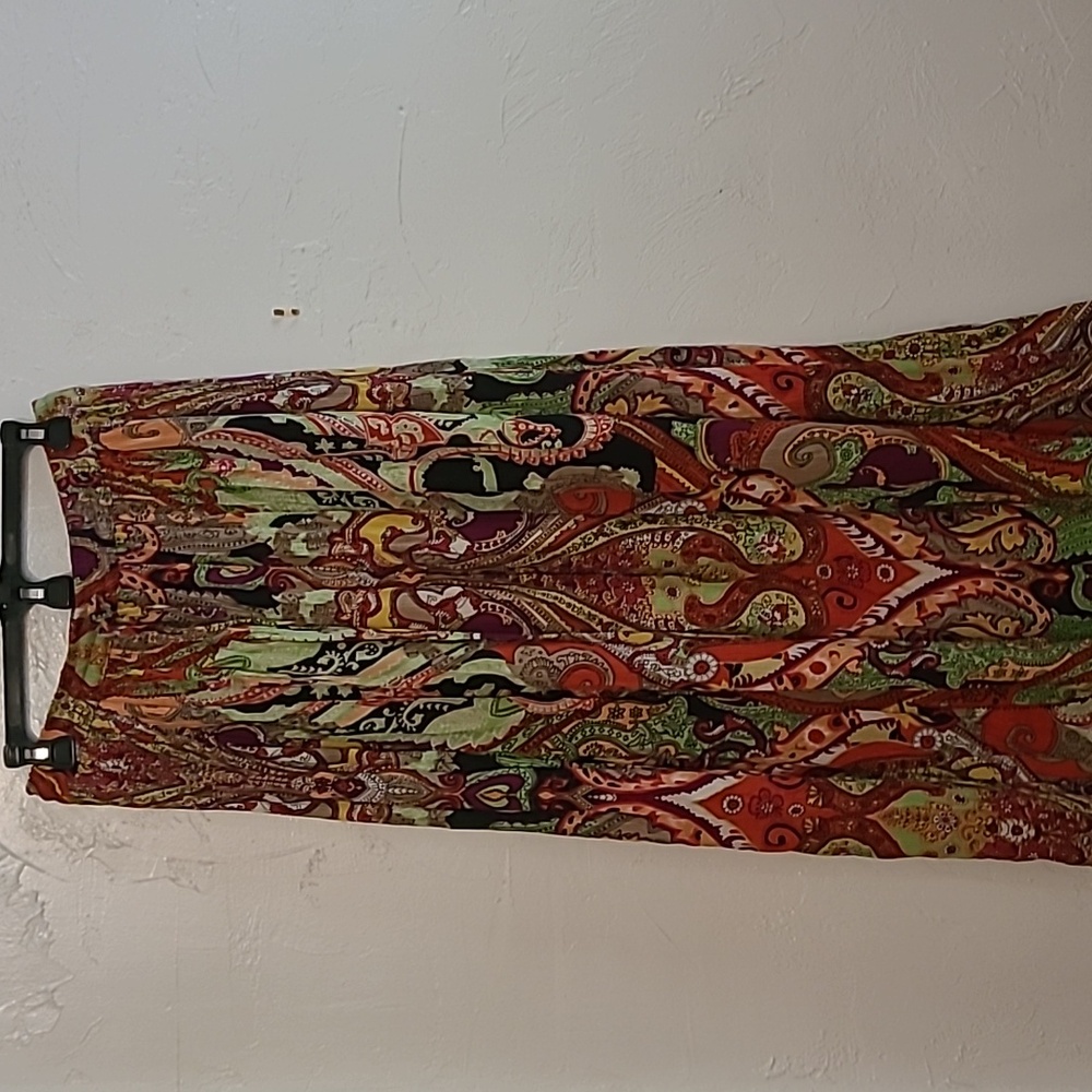 Surrale Maxi paisley skirt